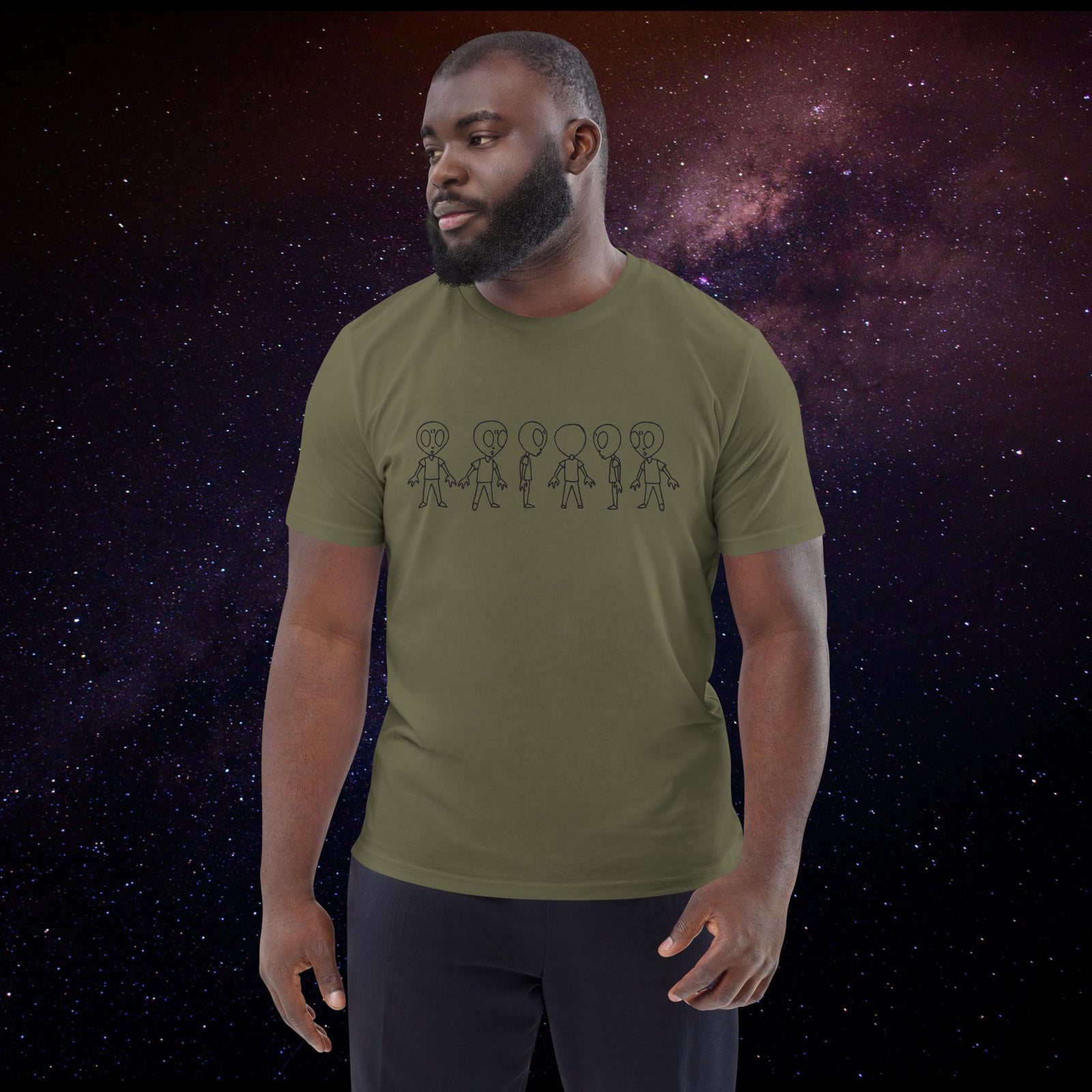 Galactic Guardian Tee by Woke Organics
