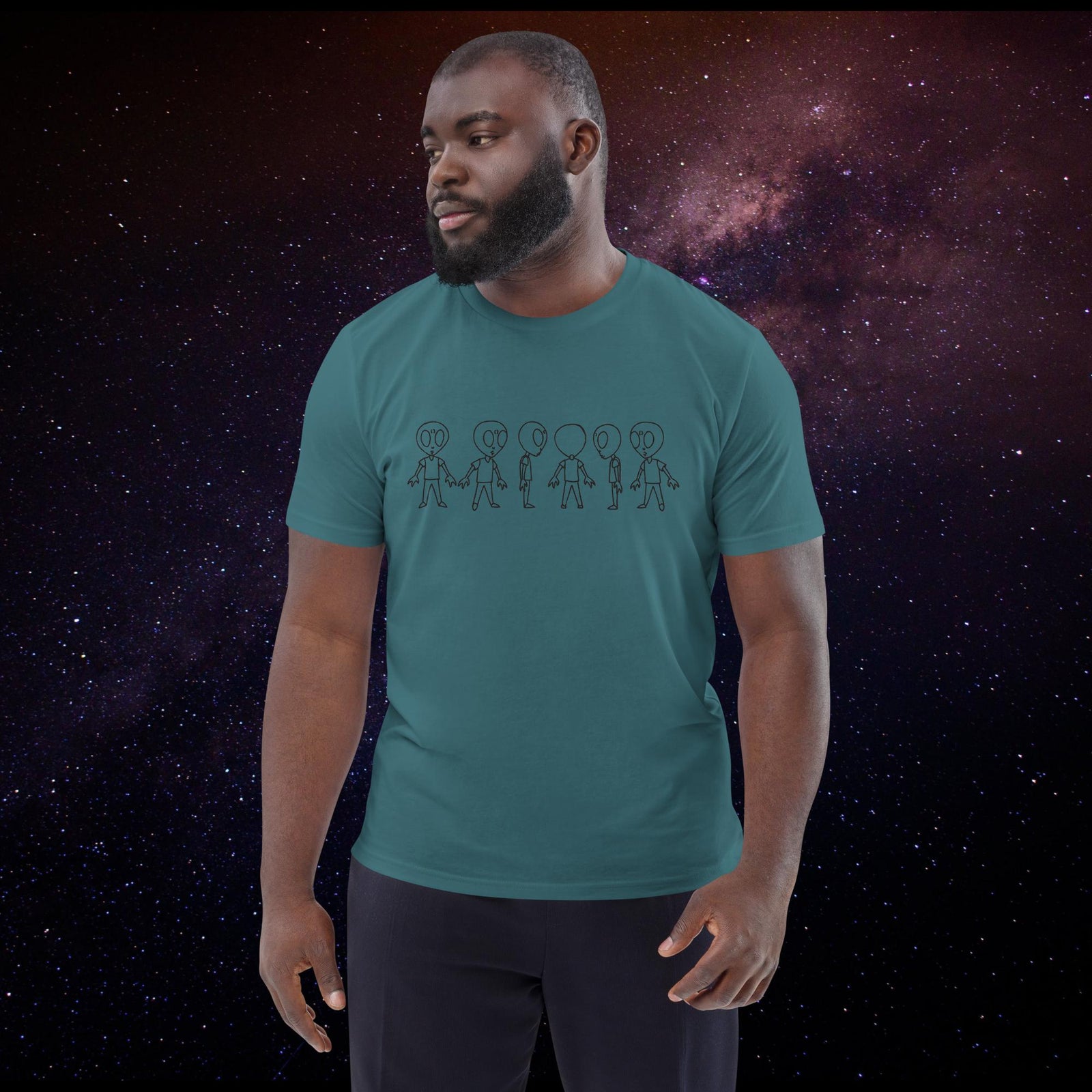 Galactic Guardian Tee by Woke Organics