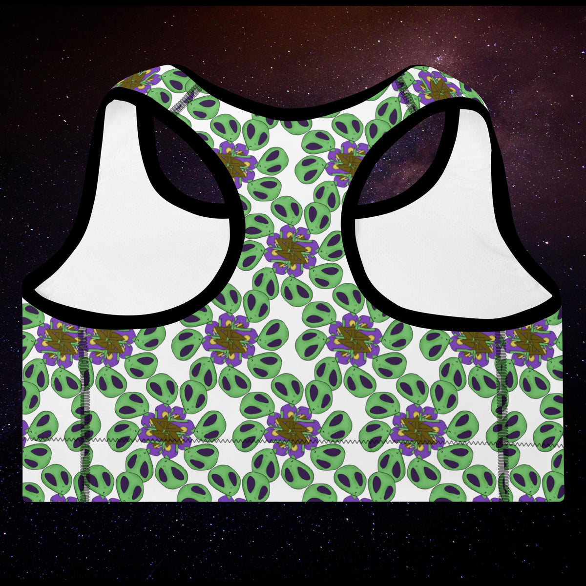 Woke Organics Infinite Camo Padded Sports Bra