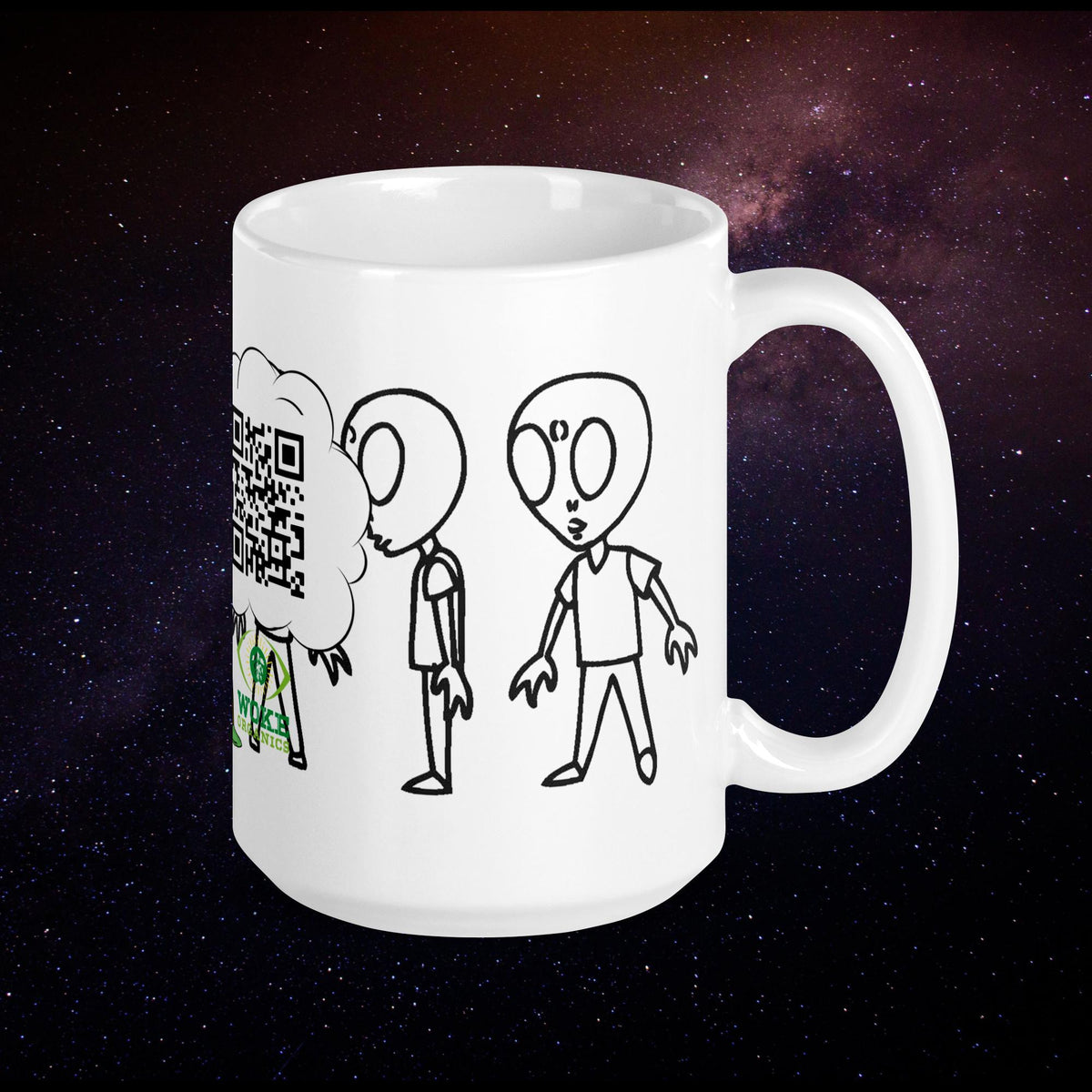 Woke Organics X-Ray Mug