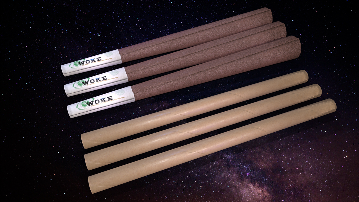 Woke Organics Hemp Cone Cigars 3 Pack