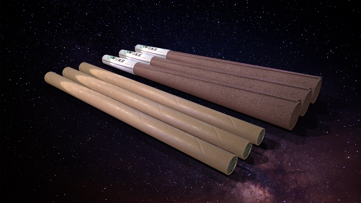 Woke Organics Hemp Cone Cigars 3 Pack