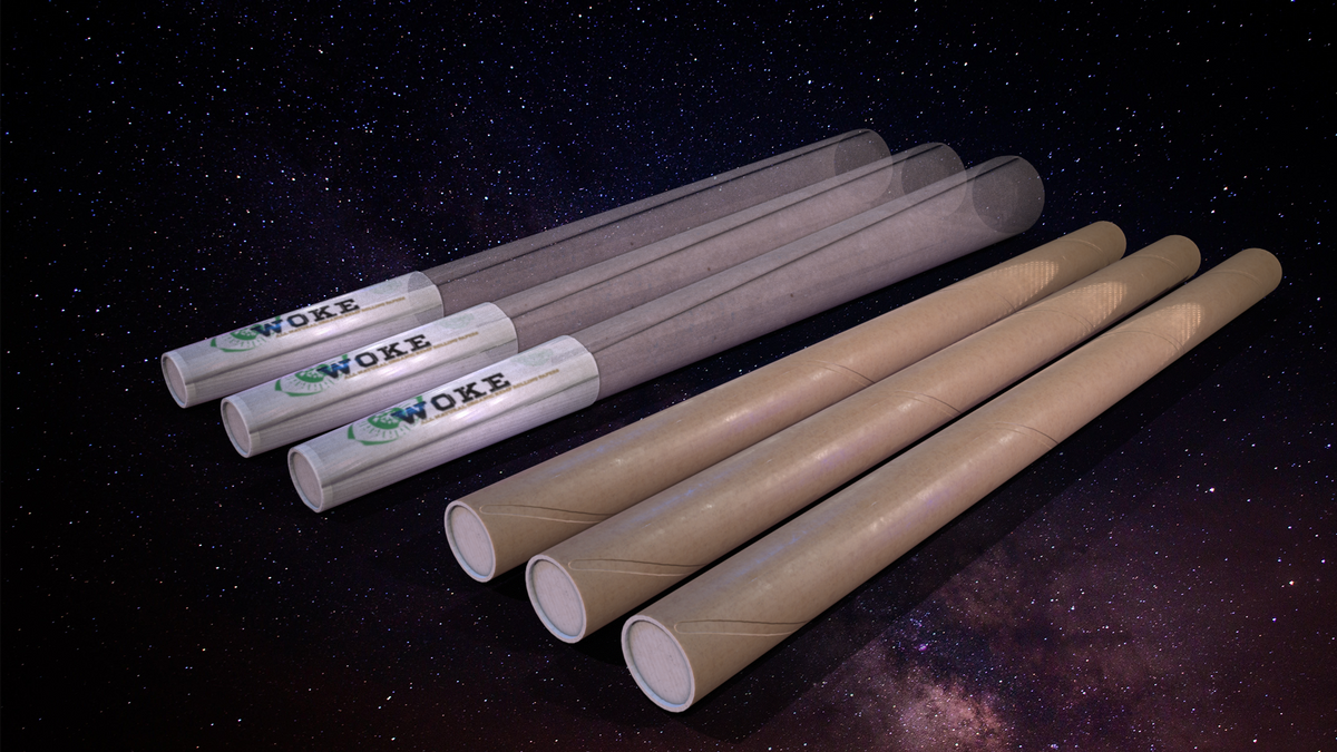 Woke Organics Hemp Cones Paper 3 Pack